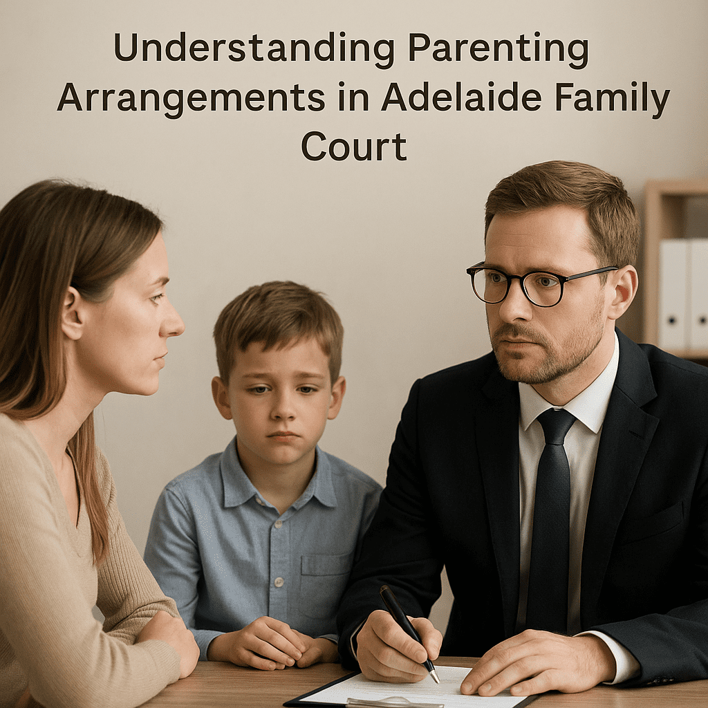 Understanding Parenting Arrangements in Adelaide Family Court