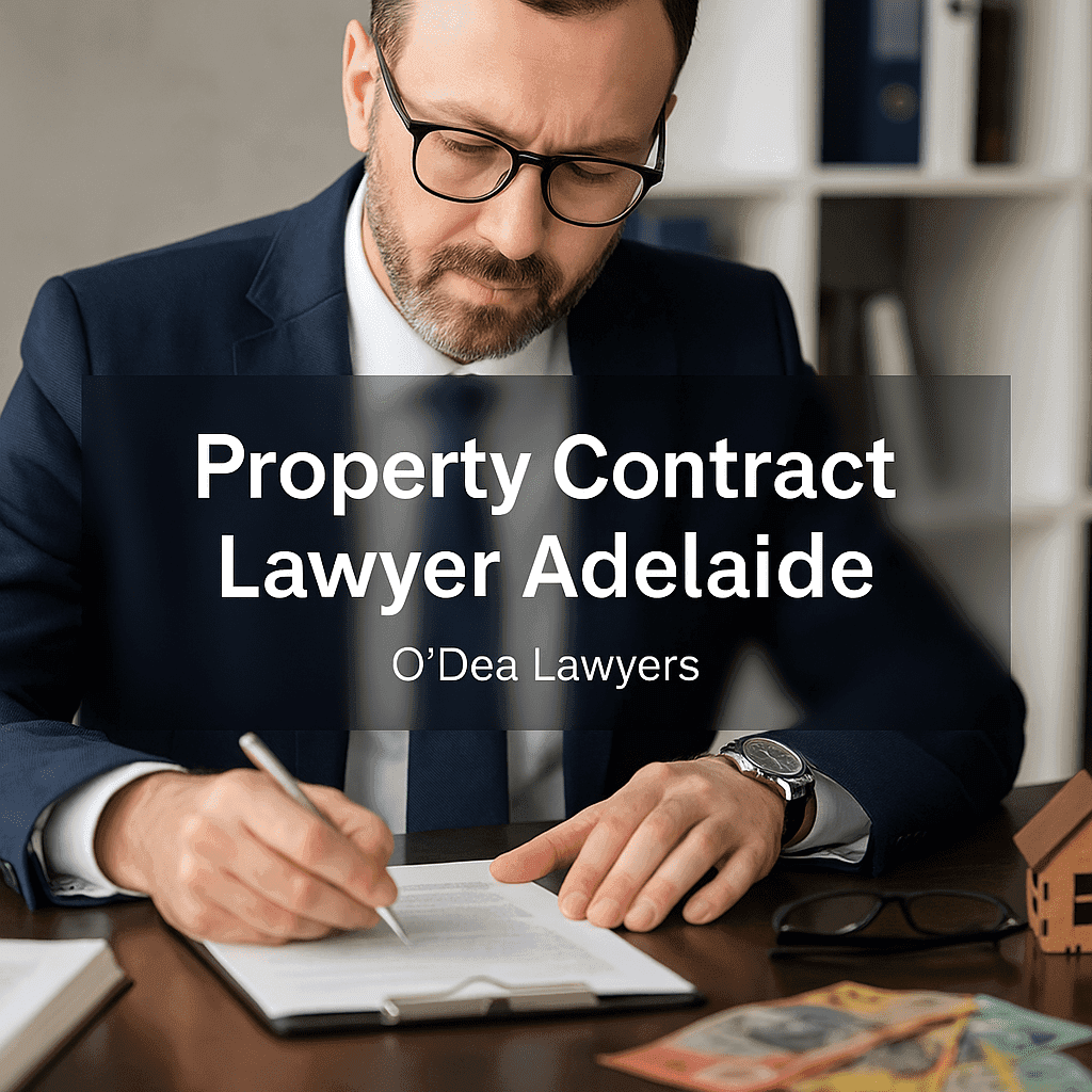 Property Contract Lawyer Adelaide } O'Dea Lawyers