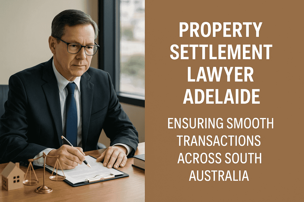 Property Settlement Lawyer Adelaide: Ensuring Smooth Transactions Across South Australia