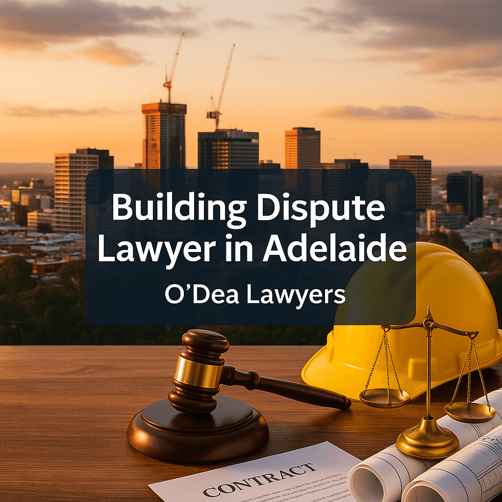 Building Dispute Lawyer in Adelaide
