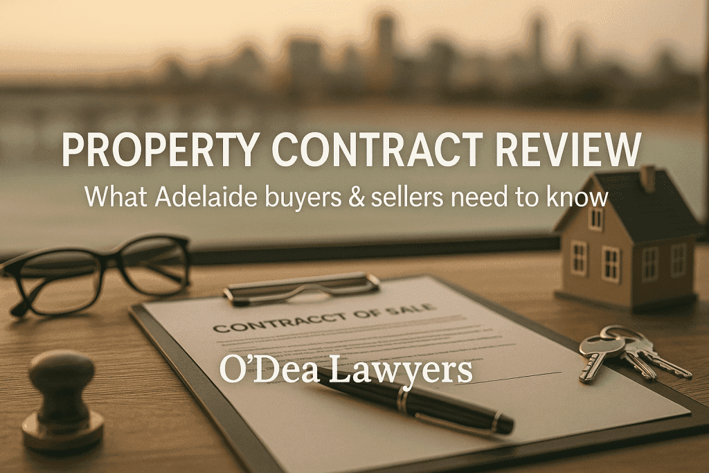 Property contract review